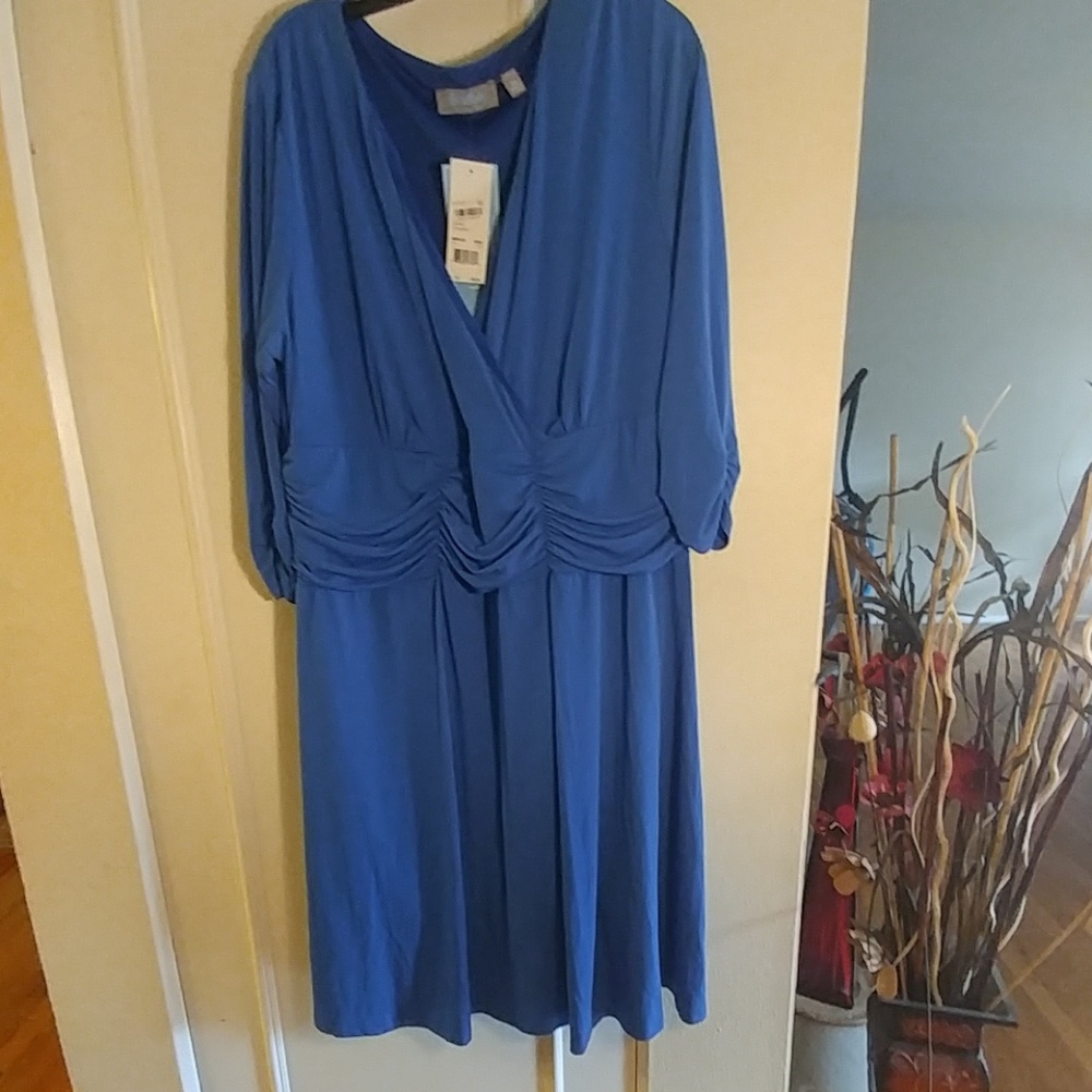 Blue b-slim dress